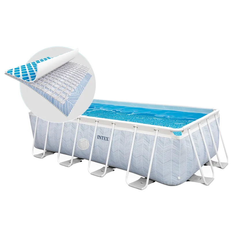 Robuster Stahlrahmenpool aus hochwertigen Materialien für lange Haltbarkeit