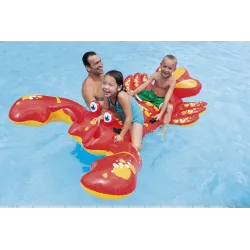 Bunter Hummer-Schwimmspielzeug 213 x 137 cm