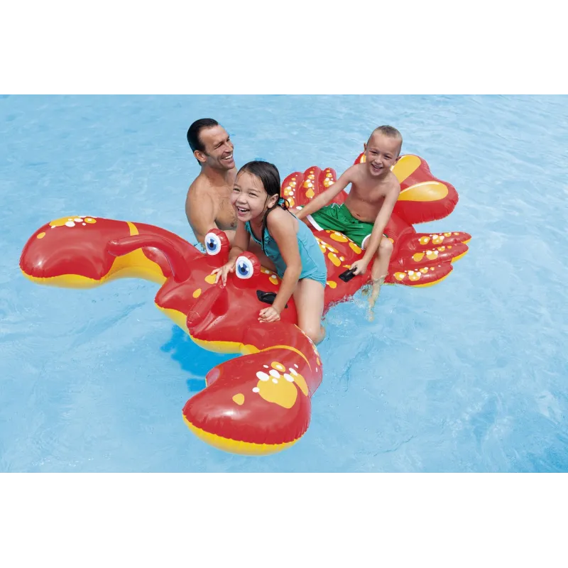 Bunter Hummer-Schwimmspielzeug 213 x 137 cm