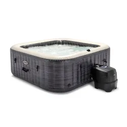Aufblasbares SPA mit Hydromassage, elegantes Design und einfache Handhabung, ideal zur Entspannung