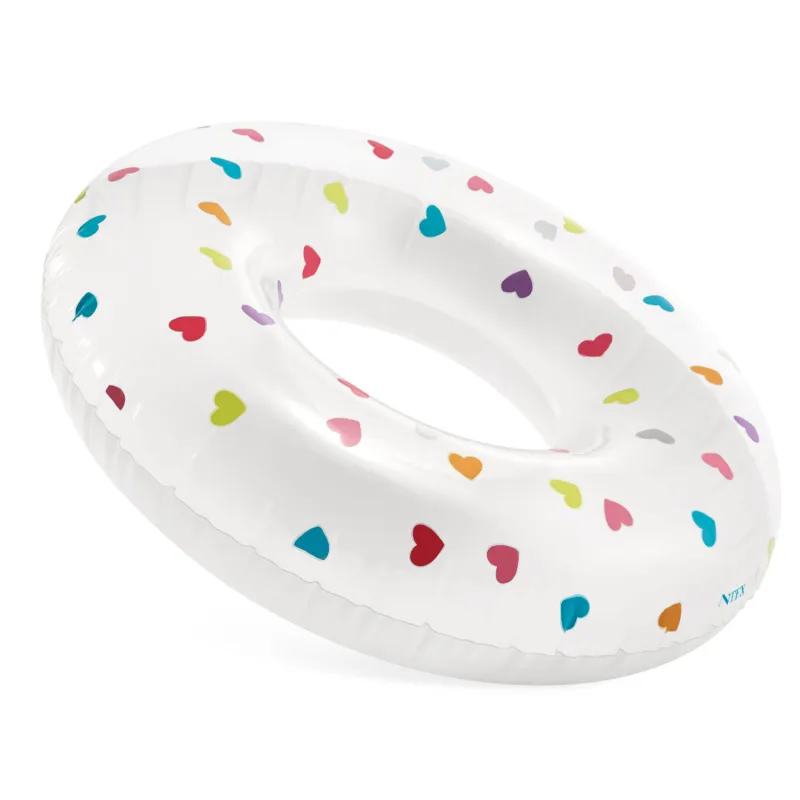 Schwimmring mit Herz, strapazierfähig, 81 cm lang