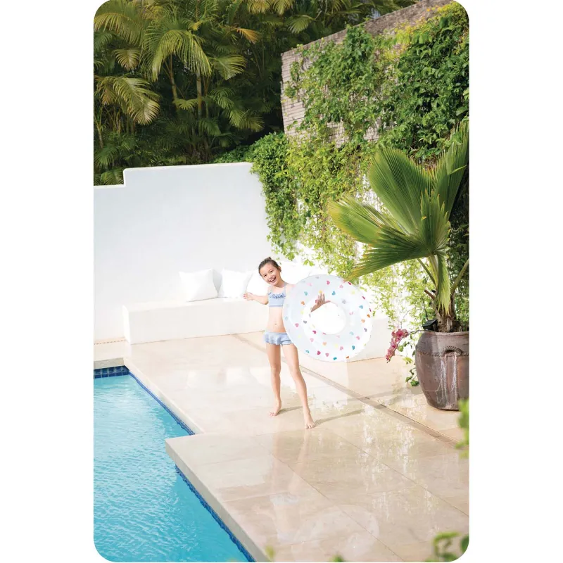 Herz Schwimmring, perfekt für Urlaubsreisen