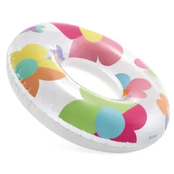 Bunter Schwimmring, ideal für sommerliche Wasseraktivitäten