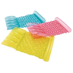 Rosa Luftmatratze, ideal für Kinder und Erwachsene beim Wasserspaß