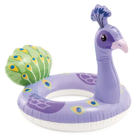 Pfau Schwimmring INTEX 58221, bunte Farben für den Badespaß