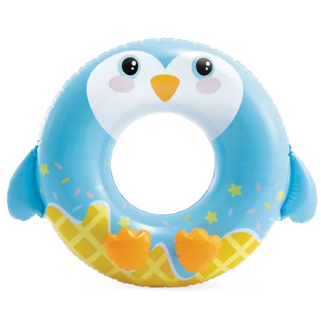 Pinguin Schwimmring 81 cm, leuchtende Farben, ideal für den Sommer