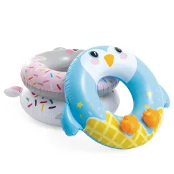 Pinguin Schwimmring 81 cm, ideal für Spaß im Pool