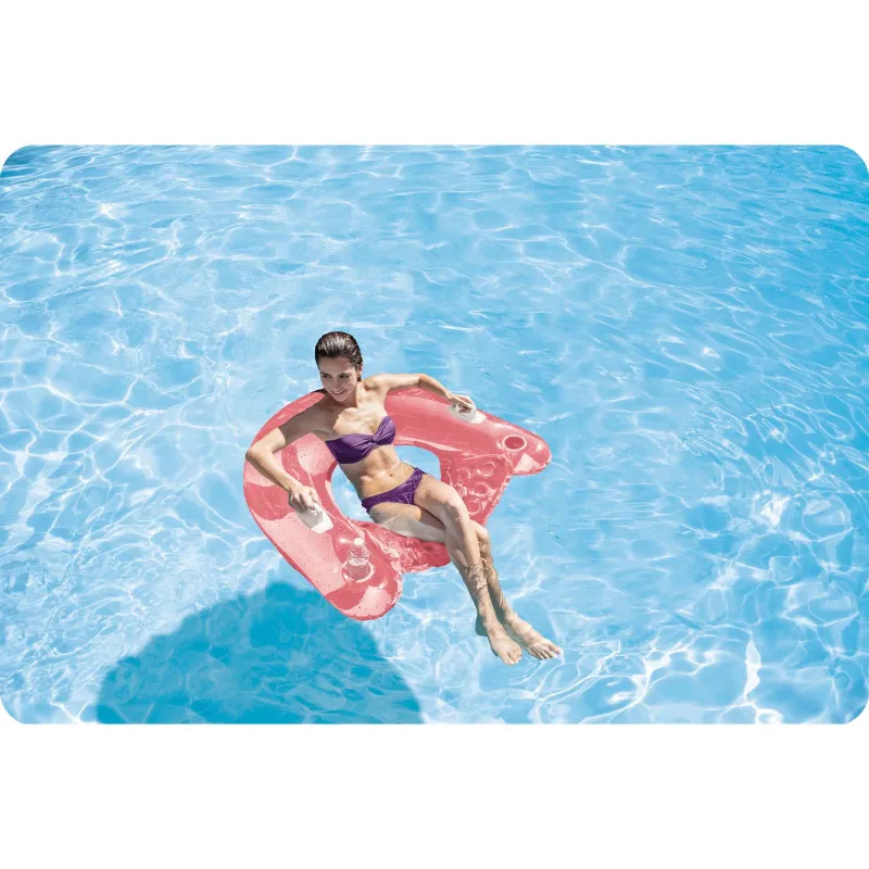 Schwimm-Sessel mit Griffen, ideal für Wasserspaß