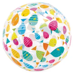 Aufblasbare Strandball lustige Fische 51 cm INTEX 59040