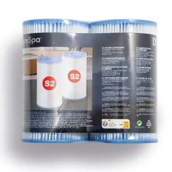 Filter für Pure SPA Pumpe 2 Stk Typ S2 Intex 20912 für aufblasbare SPA