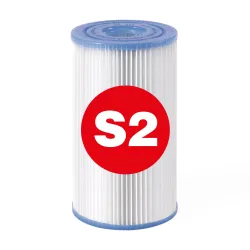 Filter für Pure SPA Pumpe 2 Stk Typ S2 Intex 20912 für sauberes Wasser im SPA