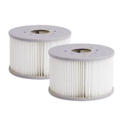 Ersatzfilter für SPA-Pumpe MSpa HH-LF90 14,15 x 11 x 11 cm 2 Stk., SPA-Zubehör