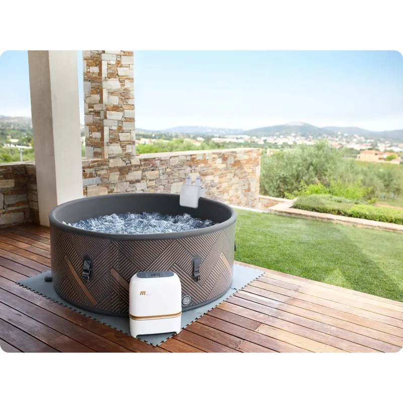 Bunte SPA Kopfstütze, ideal zum Entspannen in einem Whirlpool