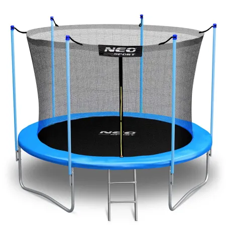Gartentrampolin 8ft mit innerem Netz und Leiter für sicheres Spielen im Freien