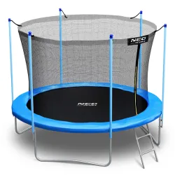 Grüne Gartentrampolin 8ft, ideal für Spiel und Bewegung im Freien