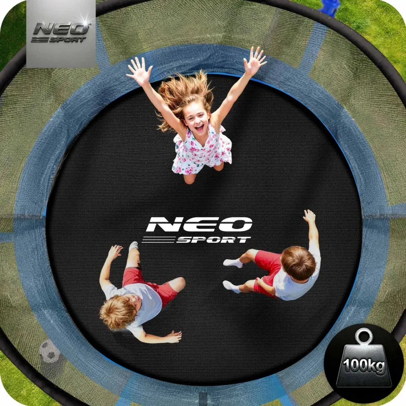 Hochwertiges Material der Gartentrampolin 8ft für sicheres Springen