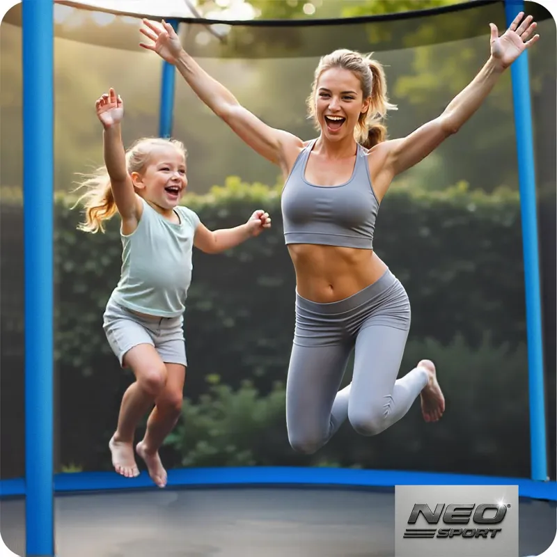 10ft Gartentrampolin, ideal für Familien mit Kindern für Aktivitäten im Freien