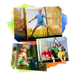 Robustes und langlebiges Gartentrampolin 8ft, ideal für Kinder