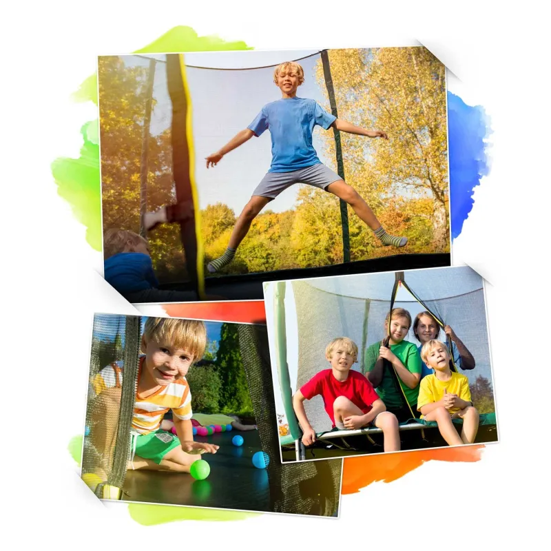 Robustes und langlebiges Gartentrampolin 8ft, ideal für Kinder