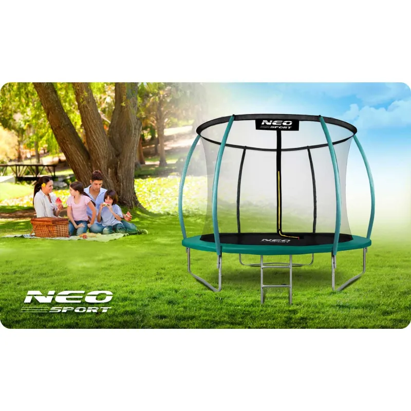 Sichere Unterhaltung für die ganze Familie mit Gartentrampolin 8ft