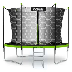 Neo-Sport Gartentrampolin 10ft/312cm mit Innennetz und Leiter