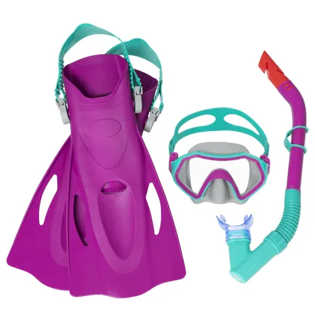 Bestway 25046 Schnorchel-Set für Jugendliche, ideal für Unterwasserabenteuer
