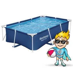 Hochwertiger Garten-Stahlrahmen-Pool für den Sommergebrauch