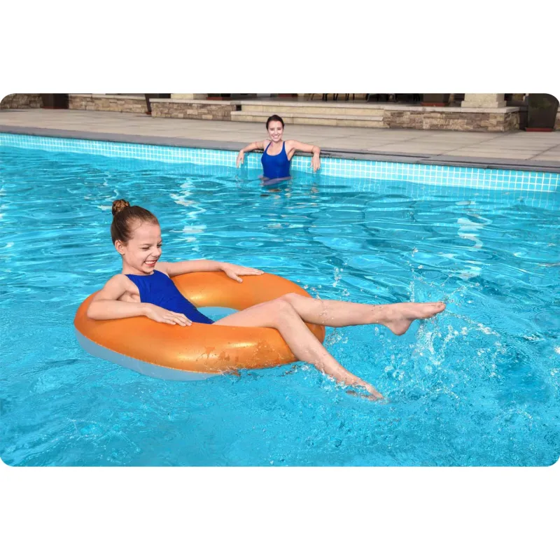 Großer Schwimmring 91 cm, bequem und sicher für Kinder
