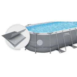 Bestway 56710 Gartenpool 549 x 274 x 122 cm 17in1 aus strapazierfähigem Material