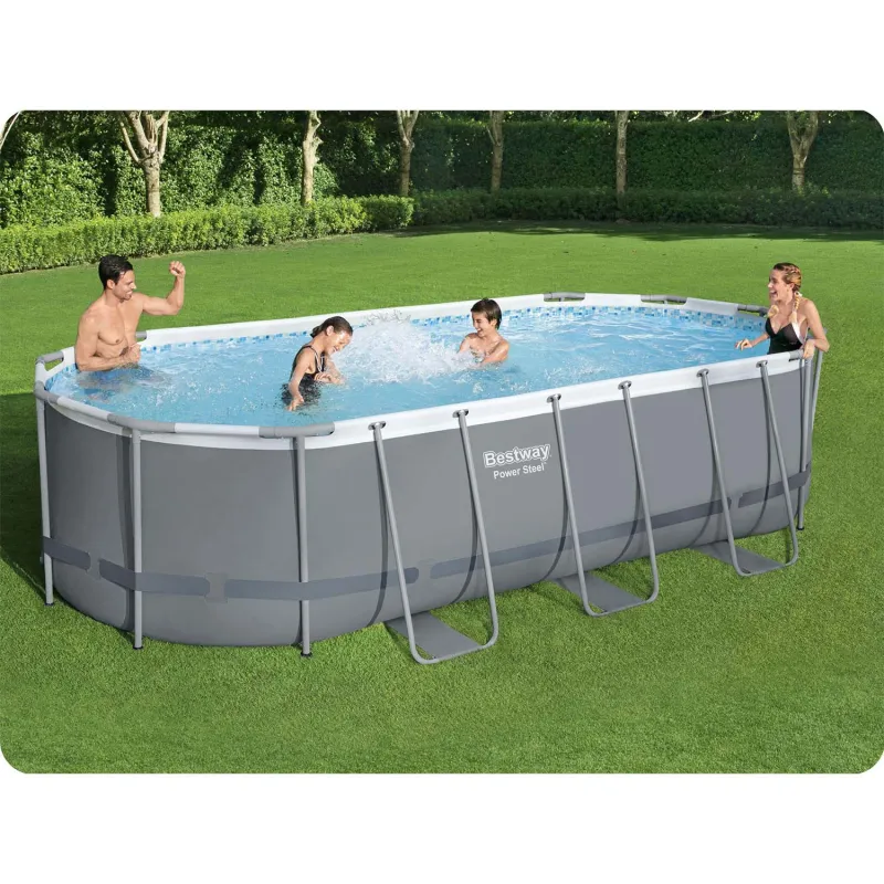 Bestway 56710 Gartenpool 549 x 274 x 122 cm 17in1 für Sommervergnügen
