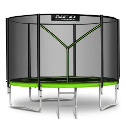 Neo-Sport Gartentrampolin 6ft/183cm mit Außennetz und Leiter