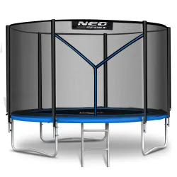 Neo-Sport Gartentrampolin 10ft/312cm mit Außennetz und Leiter