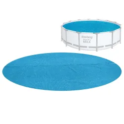 Solarabdeckung für Pool Gestell 427 cm Bestway 58252