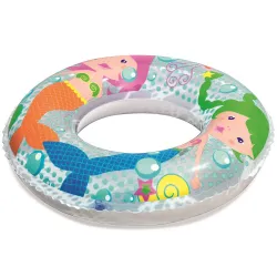 Schwimmring mit Meerjungfrau-Motiv, bequem und sicher für Kinder