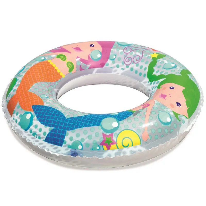 Schwimmring mit Meerjungfrau-Motiv, bequem und sicher für Kinder