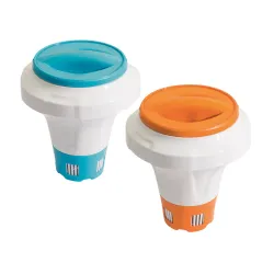 Großer Pool-Schwimmer, Pool-Chemikalienspender Bestway 58474 orange