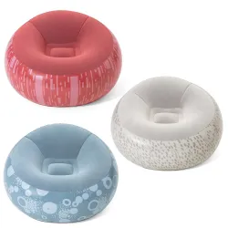 Aufblasbarer Sessel Pouf Bestway 75052 grau