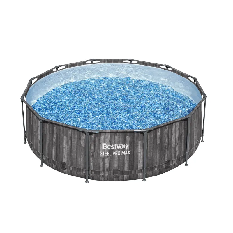 Stahlrahmen-Pool 366 x 100 cm, ideal für Kinder, perfekt für Sommertage