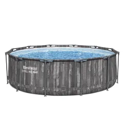 Robuster Stahlrahmen-Pool 366 x 100 cm, Bestway 5614X