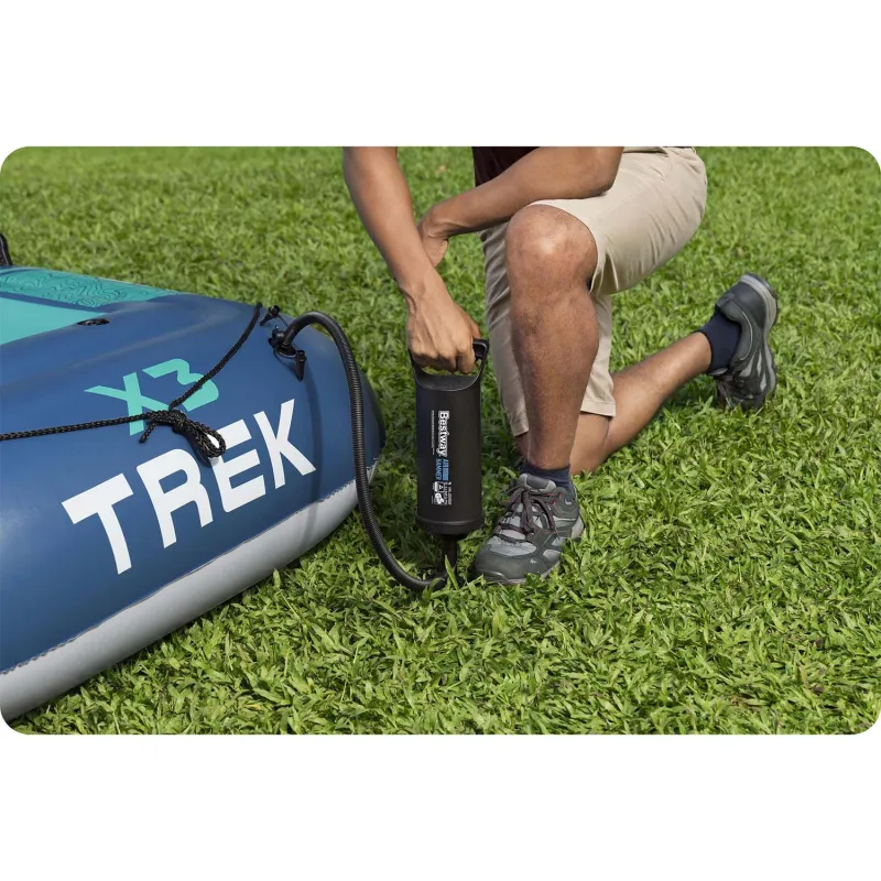 Trek X3, komfortables aufblasbares Boot für entspannende Tage am Wasser