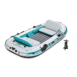 Hydro-Force Adventure X4 Bestway 65158 Schlauchboot mit stabilem Boden für Sicherheit