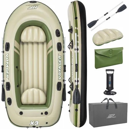 Ponton Voyager X3 294 x 137 cm, ideal für entspannende Wasseraktivitäten