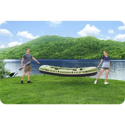 Ponton Voyager X3 294 x 137 cm, aus strapazierfähigem PVC-Material gefertigt