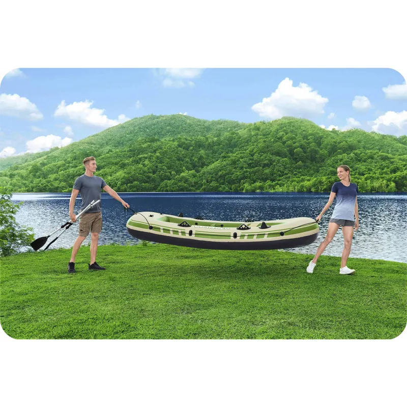 Ponton Voyager X3 294 x 137 cm, aus strapazierfähigem PVC-Material gefertigt