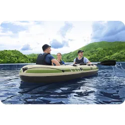 Ponton Voyager X3 294 x 137 cm, ideal für Familienspaß auf dem Wasser