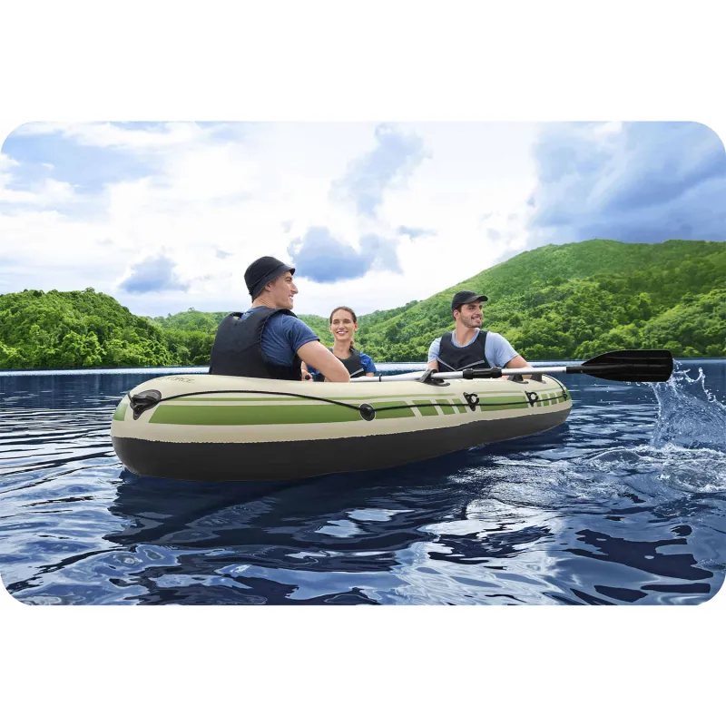 Ponton Voyager X3 294 x 137 cm, ideal für Familienspaß auf dem Wasser