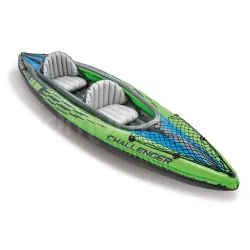 INTEX 68306 Kajak, 351 x 76 x 38 cm, in blauer Farbe, ideal für Wassersport