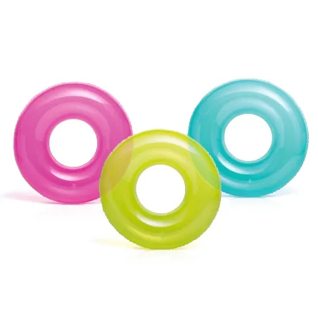 Blaues Schwimmring für Kinder mit einem Durchmesser von 76 cm aus strapazierfähigem PVC