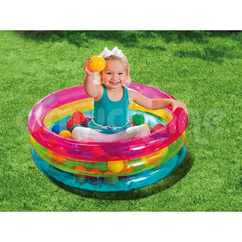 Ideal für das Spielen im Freien, aufblasbarer Bällebad für Kinder