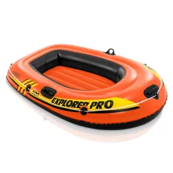 INTEX 58355 Explorer Pro 100 3-in-1, blaues Schlauchboot für Freizeitaktivitäten